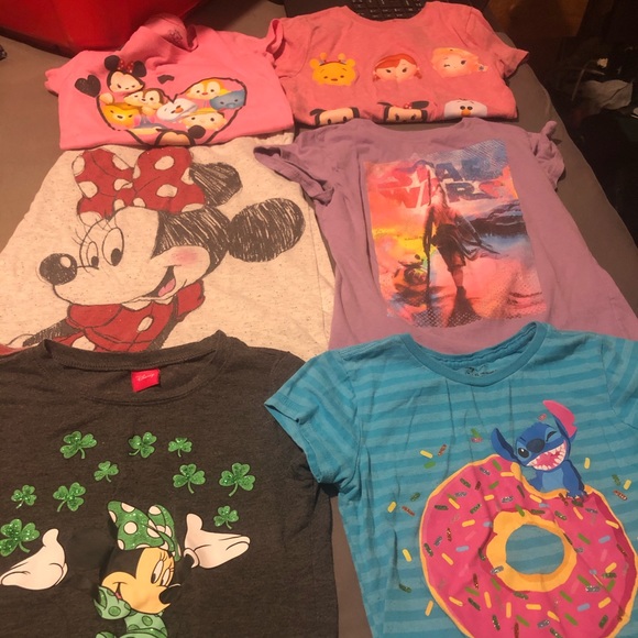 Disney Other - 6 Disney short sleeve shirts medium (7/8)